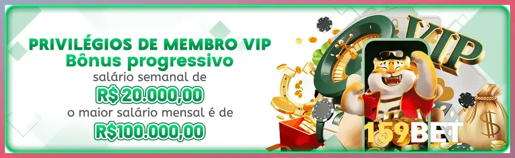 159BET bônus — cashback 15 por cento e níveis VIP